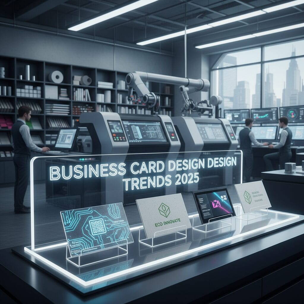Trend Card Business Card Design Trends 2025 | Forest Printing | Forest Printing ...